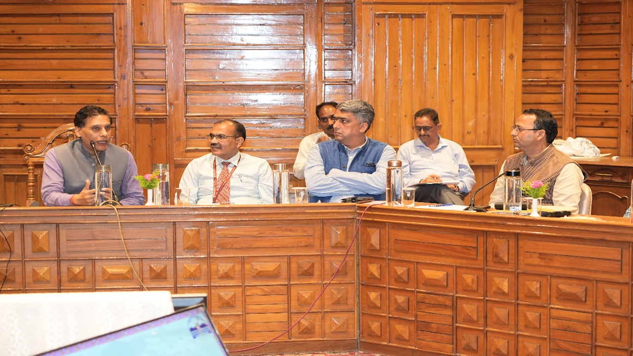 The central team agreed, there was a huge loss in the disaster affected districts of Himachal