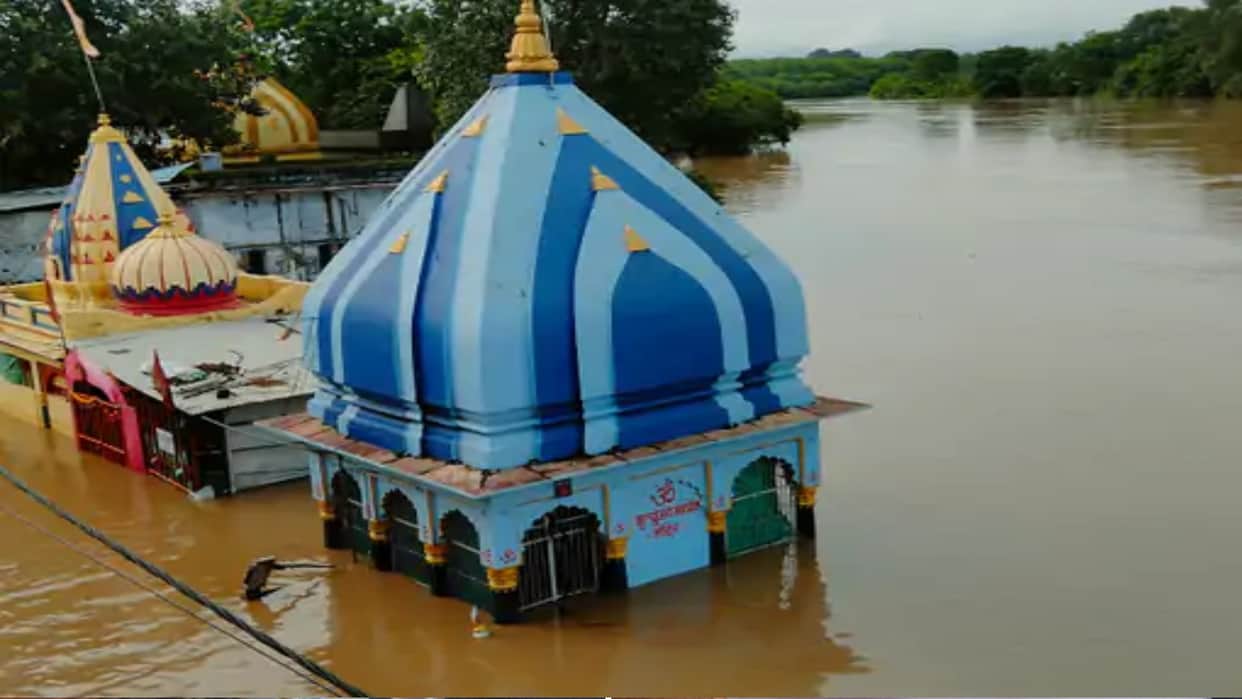 MP Monsoon Update: Monsoon rains, water reaches Mahakal temple, Tapti in Burhanpur on danger mark