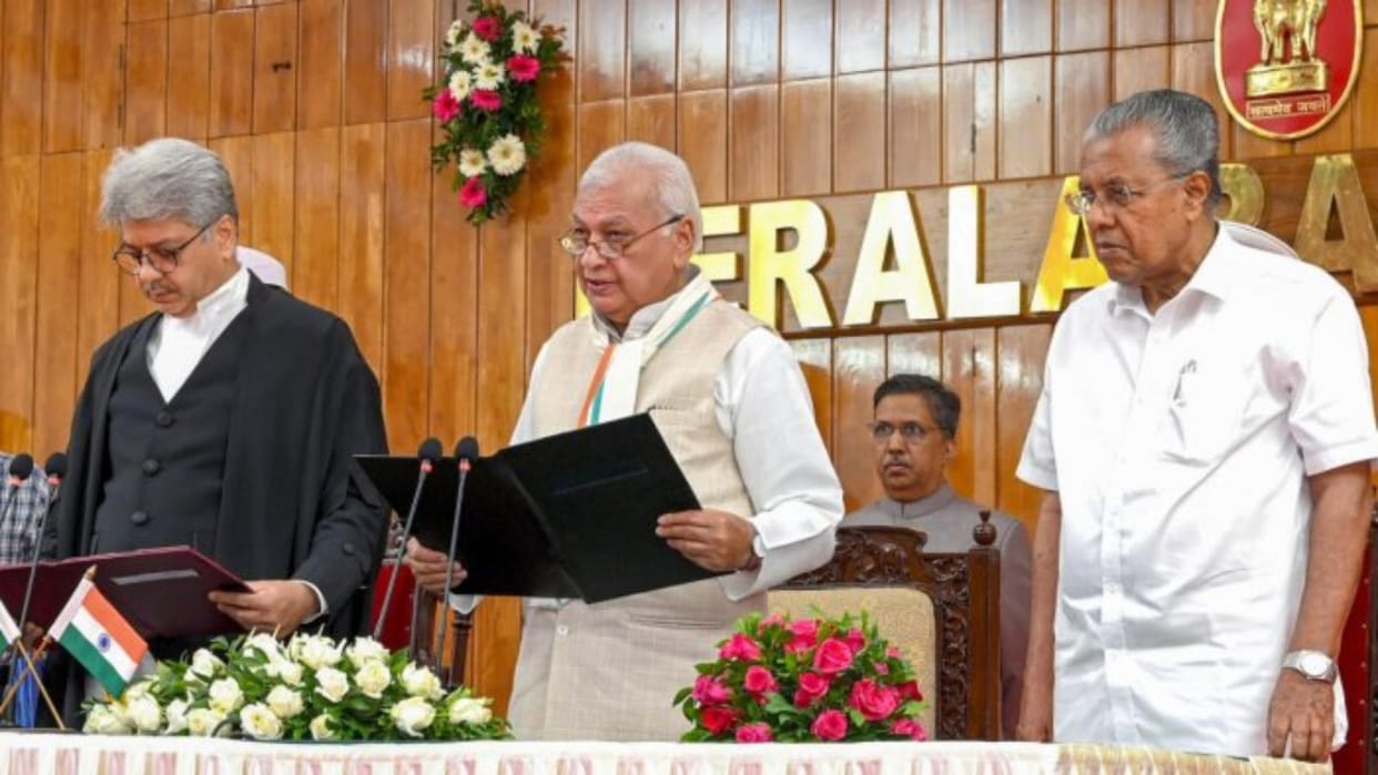 Justice Ashish Desai sworn in as new Chief Justice of Kerala High Court