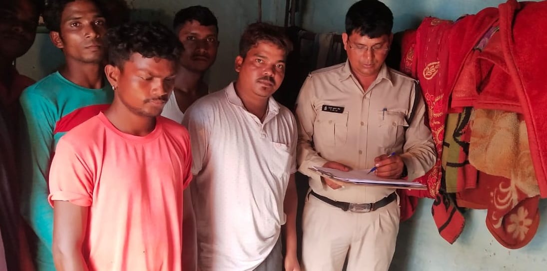 Person committed suicide by hanging in Korba