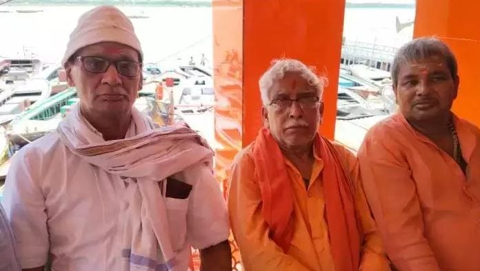ghats of Banaras are full those who do tika chandan tirth purohit demand action