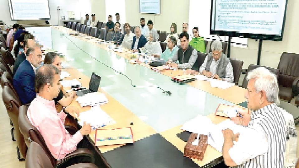 Socio economic empowerment underprivileged priority, LG said – development is happening areas