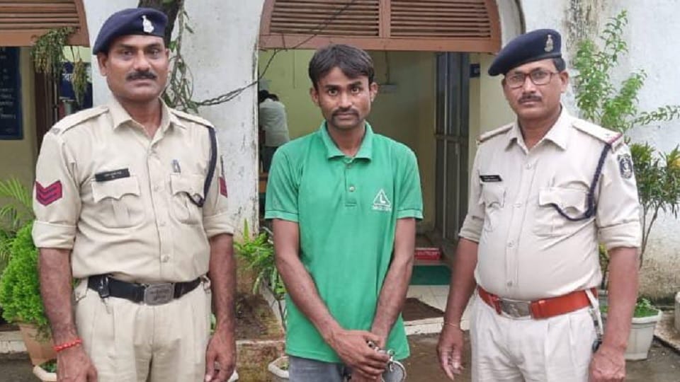 Police arrested the accused of raping a mentally challenged girl