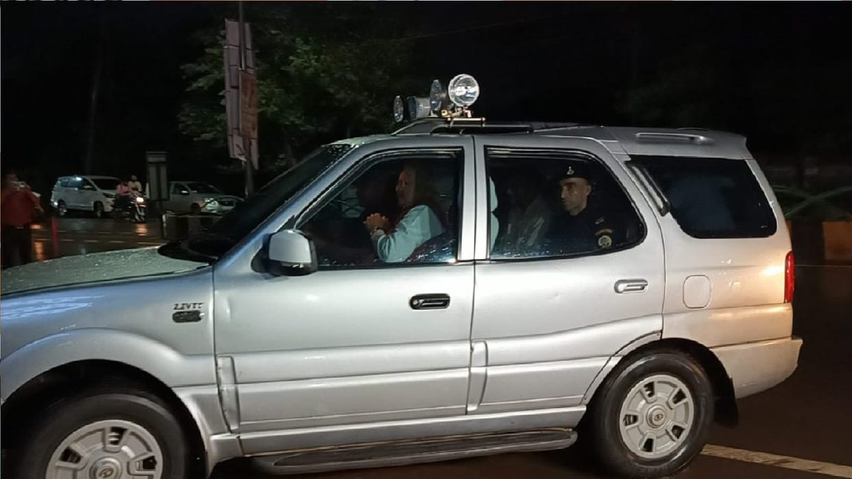 Home Minister Amit Shah reached in Raipur: Meeting in BJP office dumartarai, Nankiram did not get entry
