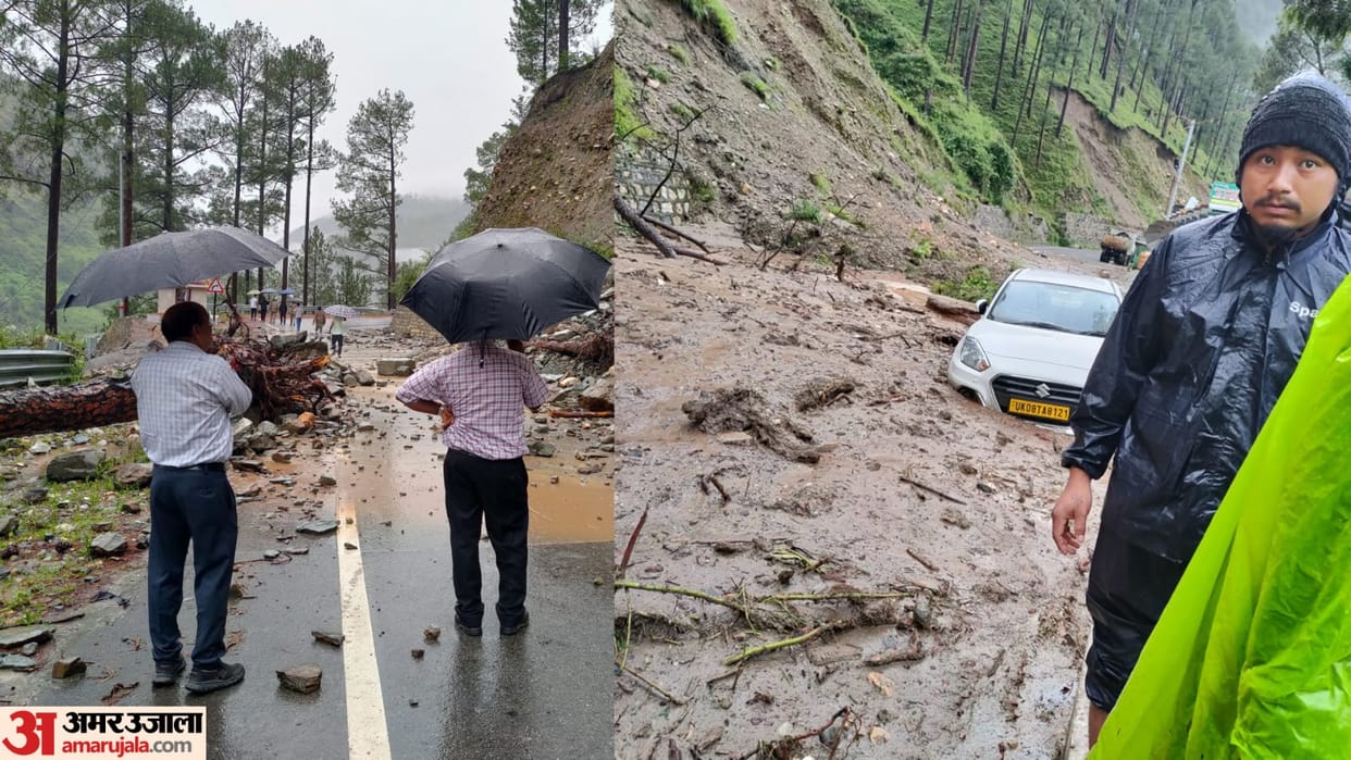 Uttarakhand Weather Update Heavy Rain Alert Mussoorie Cloudburst Today Traffic Jam News in Hindi