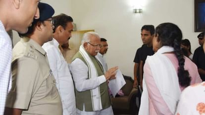 Haryana CM Manohar Lal reached Karnal