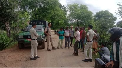 Katni News: खेत से लौट रहे किसान को रास्ते में दिखा बाघ, पेड़ पर चढ़कर बचाई जान, वन विभाग रख रहा नजर Katni News: Tiger seen on the way to the farmer returning from the farm saved his life by climbing the tree