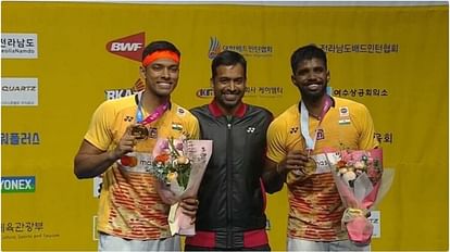 Korea Open: सात्विक-चिराग ने जीता साल का तीसरा खिताब, फाइनल में दुनिया की नंबर एक जोड़ी को हराया Satwik-Chirag wins Korea Open their third title of the year, defeated the world's number one pair in the final