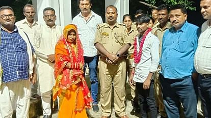 This case is amazing marriage took place in the police station, the policemen became the baraati