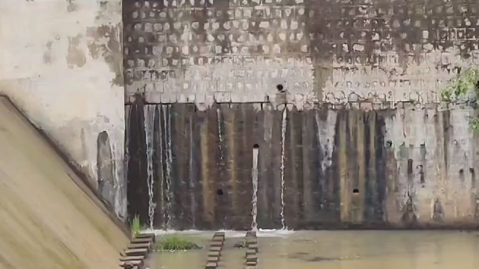 Diversion made on Son river is getting dilapidated