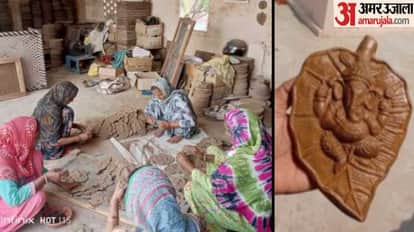Unique initiative to save the cows: Ankit is making idols from cow dung leaving the job worth lakhs