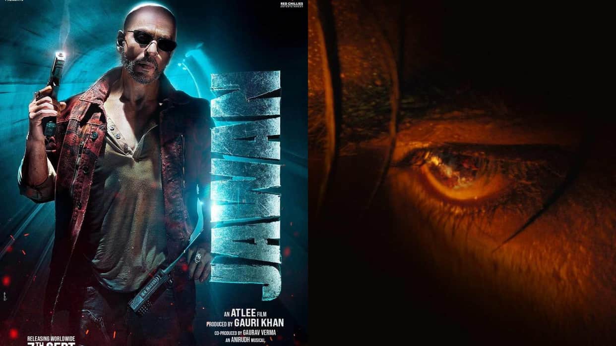Jawan Atlee film starrer Shah Rukh Khan Drops a Mysterious New Poster is he Vijay Sethupathi?