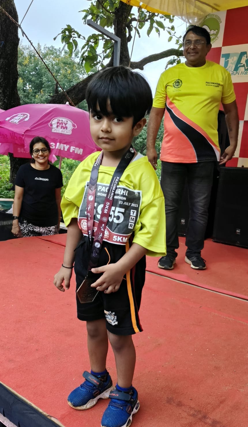 MP News: In the Pachmarhi Monsoon Marathon, children from four years old to 75 years old ran, Khajuraho will a