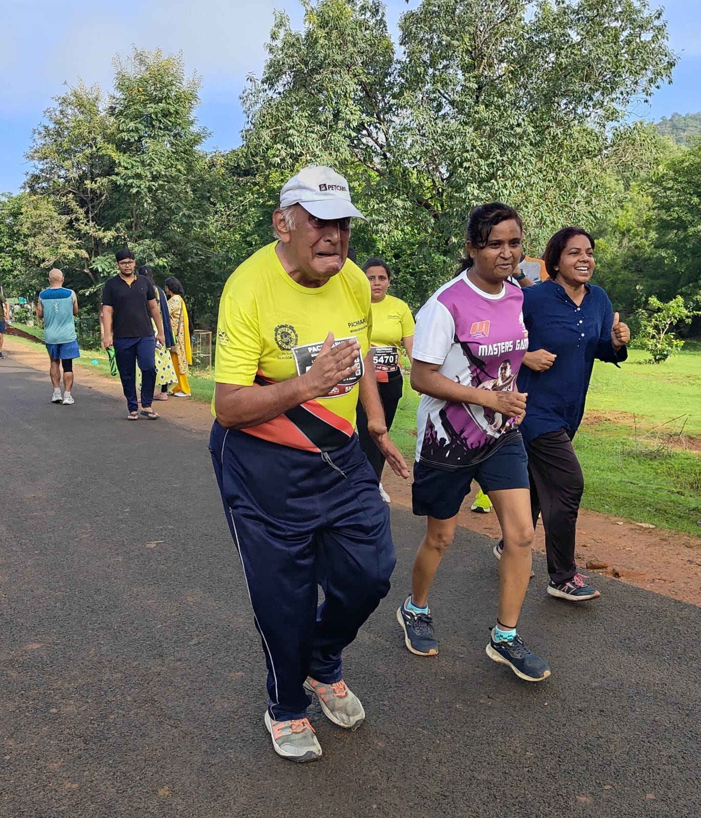 MP News: In the Pachmarhi Monsoon Marathon, children from four years old to 75 years old ran, Khajuraho will a