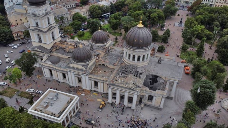 Russian missiles damage 25 architectural monuments in Odesa, alleges Ukrainian official
