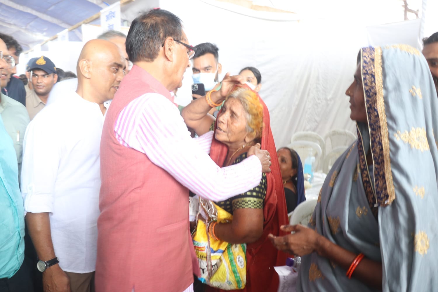 CM Shivraj did Bhumi Pujan of works worth 81 crores in Chakaldi, talked about making Gopalpur a tehsil