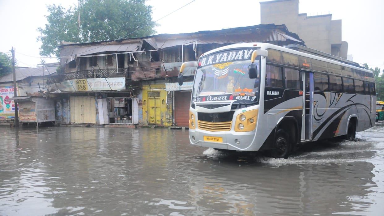 Ujjain: The rain exposed the corporation arrangements, water in many areas