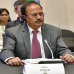 जोहान्सबर्ग में 'ब्रिक्स के मित्र' बैठक में भाग लेते एनएसए अजीत डोवाल।
