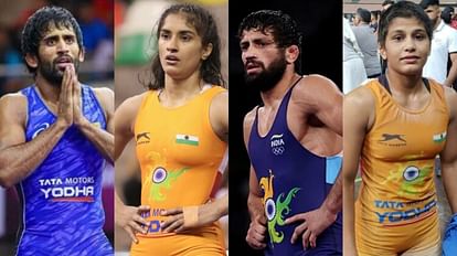 Asian Games 2023: बजरंग-विनेश का नाम एशियाड के लिए भेजा, रवि दहिया बाहर, अंतिम की एंट्री स्टैंडबाय में भेजी Asian Games 2023: Bajrang Punia, Vinesh Phogat name sent for Asian Games, Ravi Dahiya out, Antim in standby