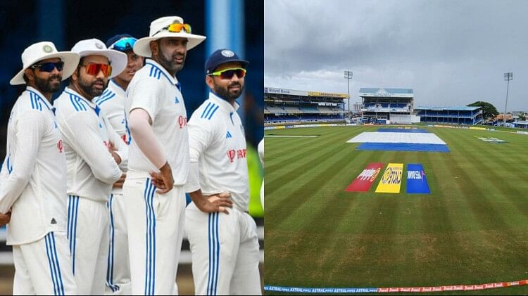 IND vs WI Test Live: बारिश के कारण खेल शुरू होने में देरी, वेस्टइंडीज को क्लीन स्वीप के लिए उतरेगी टीम इंडिया