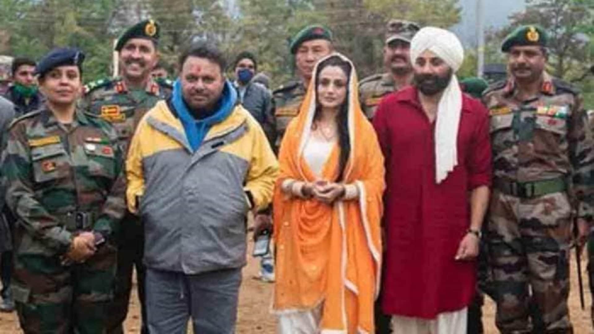 Director Anil Sharma targeted Shahrukh Khan Starrer film Pathan said the film earned only 1.25 crores in South