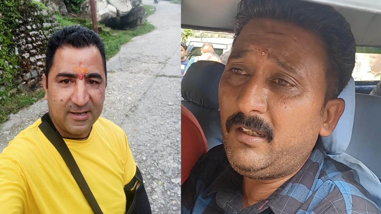 Chamoli accident Injured Dhirendra Rawat told the horror story of current accident Uttarakhand news in hindi