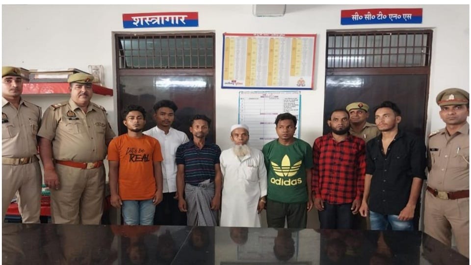 17 Rohingyas living illegally in Aligarh arrested