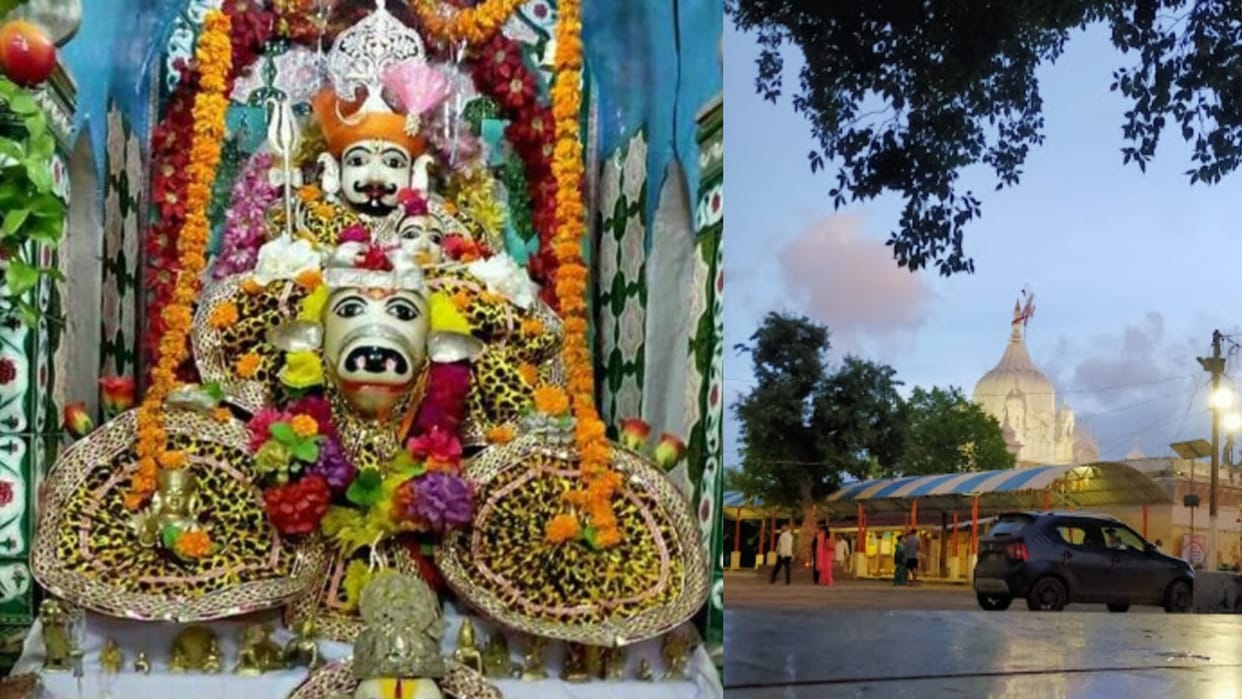 Sawan 2023: Bholenath is sitting in the groom dress in the Gaurishankar temple of Hata pagoda is 350 years old