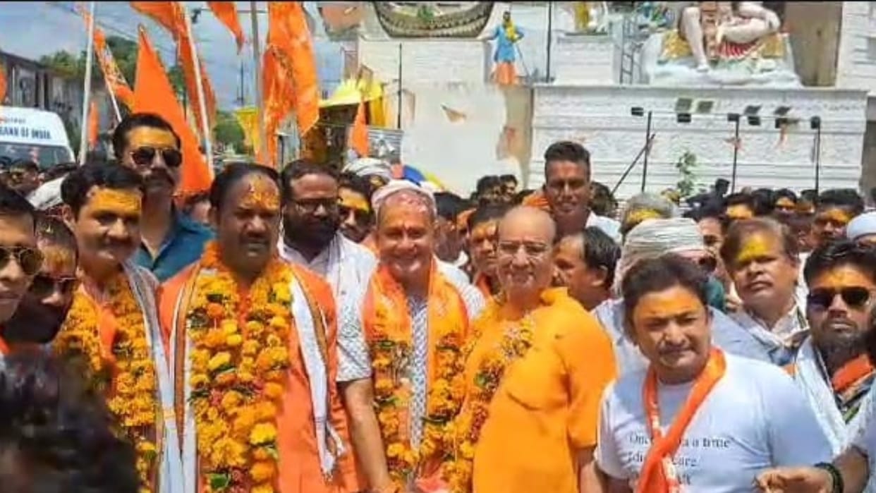 Damoh News: Siddharth Malaiya did Walking tour of Jageshwarnath temple read more in hindi