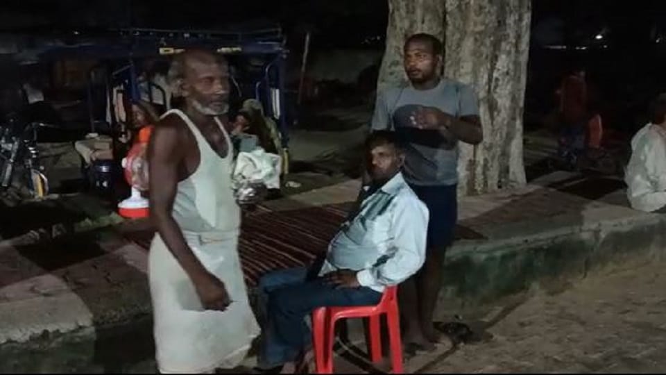 Innocent death of four months in the flood relief center of Vrindavan