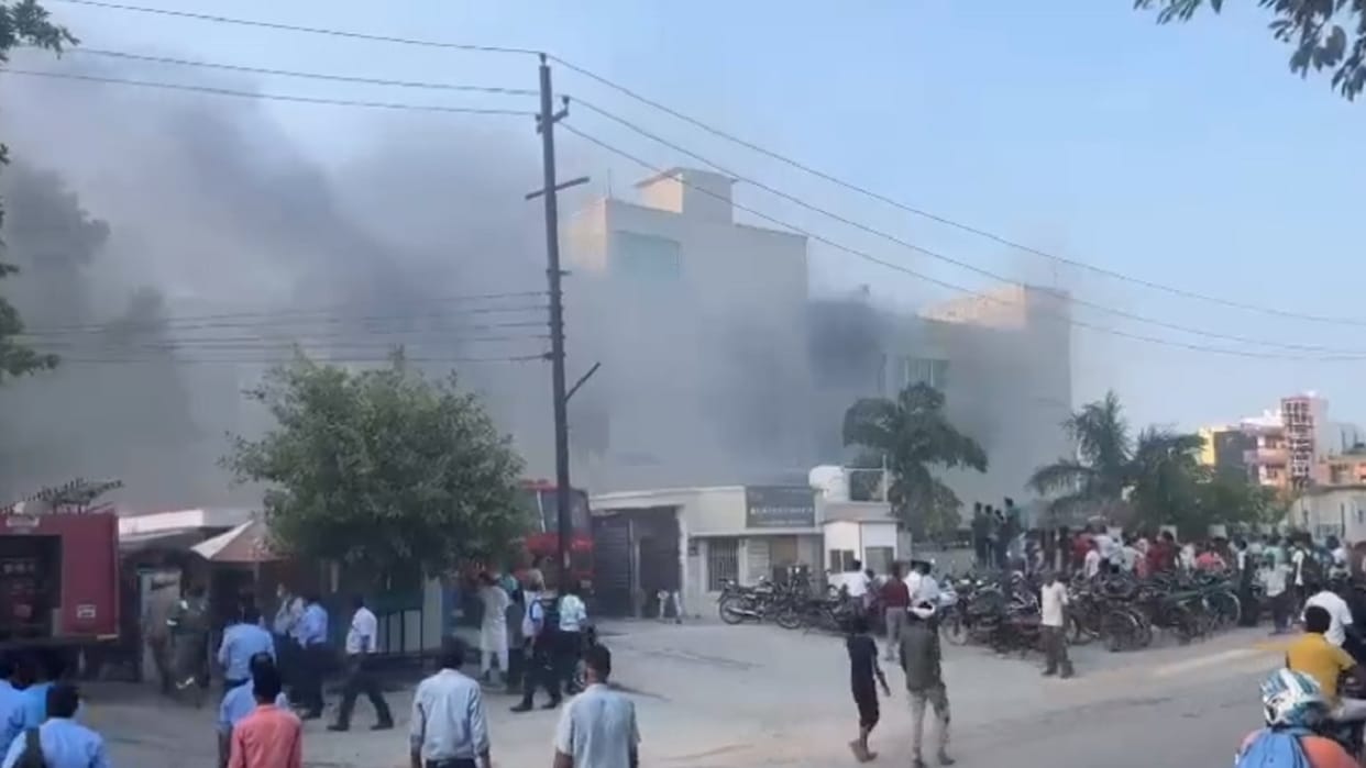 Fire breaks out at garment manufacturing factory in Noida s Sector 81