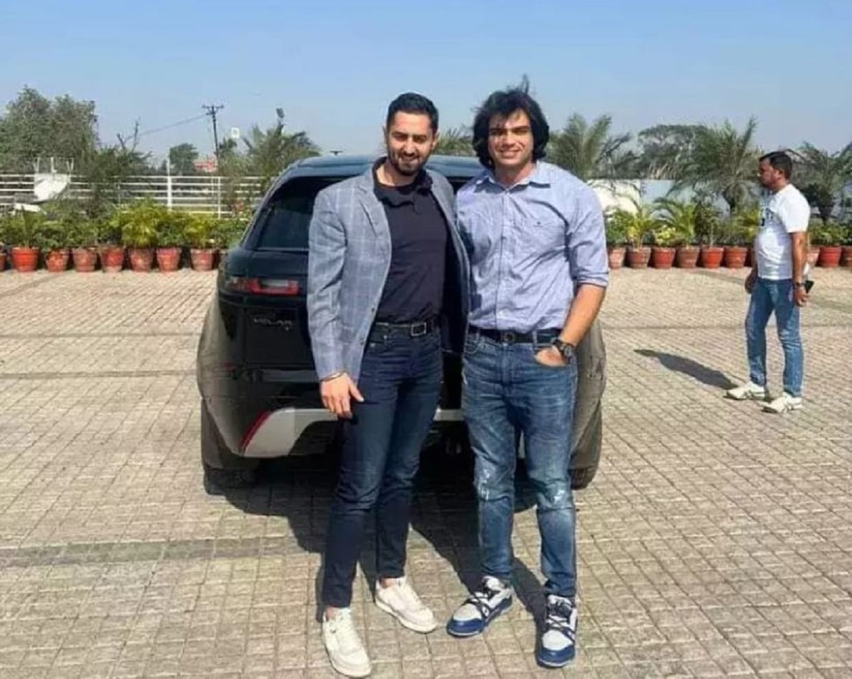 Neeraj Chopra buys Range Rover Velar SUV Neeraj Chopra Car Collection Neeraj Chopra Bike and Car Collection