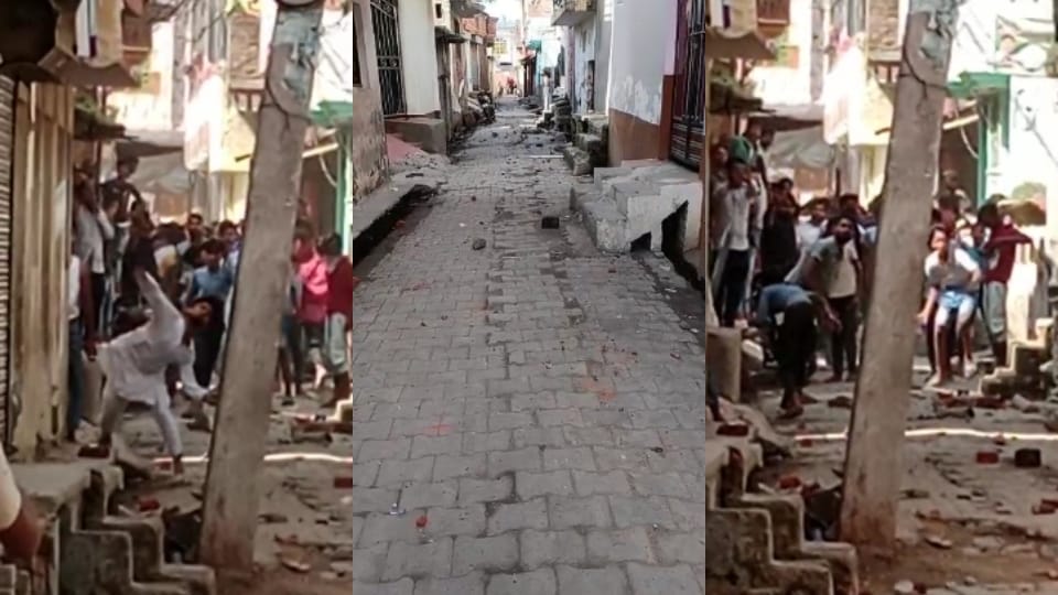 stone pelting on kanwariyas footage of 100 cameras will decide who is responsible for the ruckus
