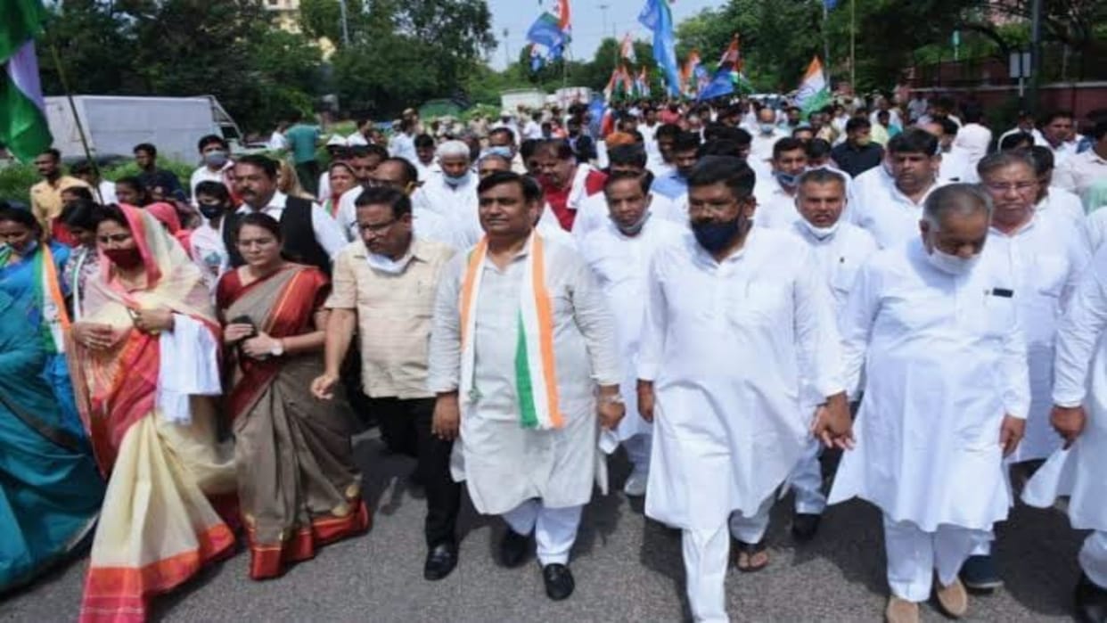 Rajasthan Congress will take out foot march against central government on July 26 in all districts