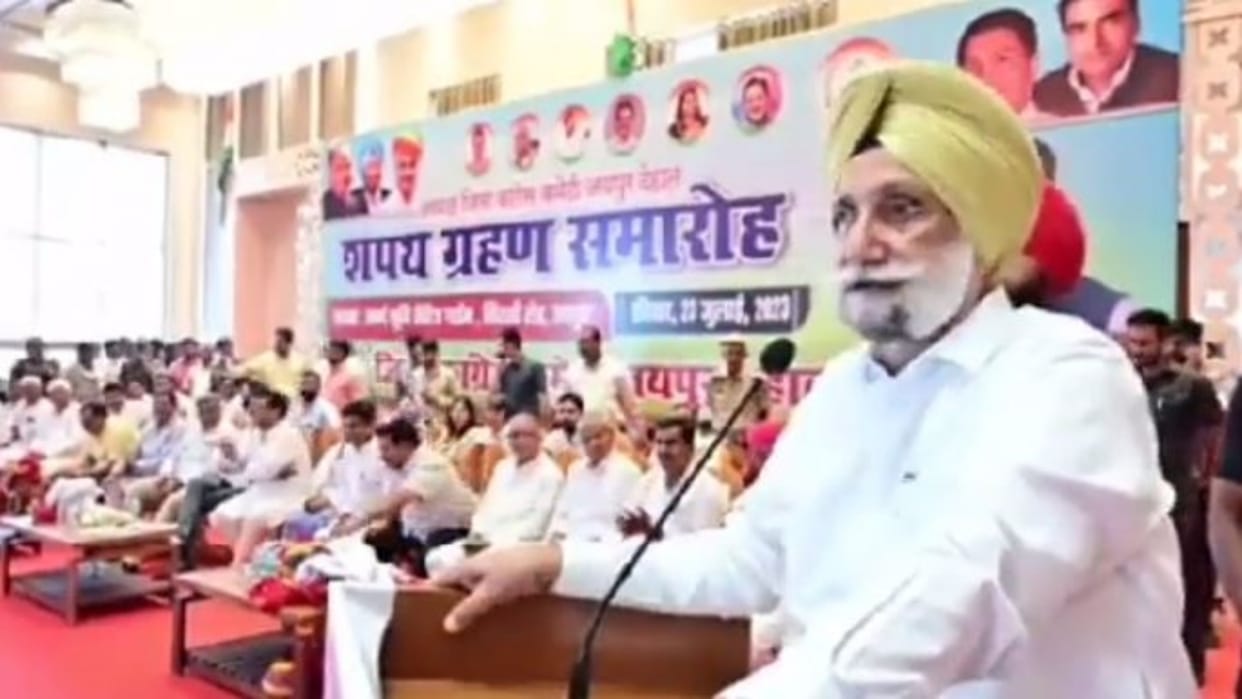 Rajasthan Politics Sukhjinder Singh Randhawa told PM Modi Gapod Shankh