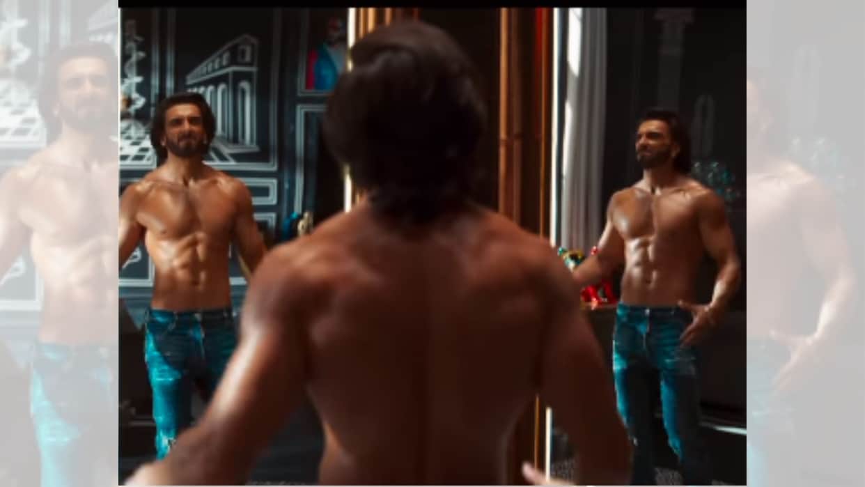 rocky aur rani ki prem kahani new promo ranveer singh shirtless look and muscular body