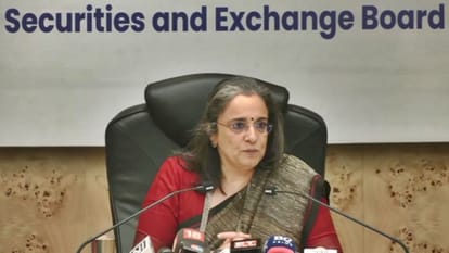 सेबी अध्यक्ष माधबी पुरी बुच।