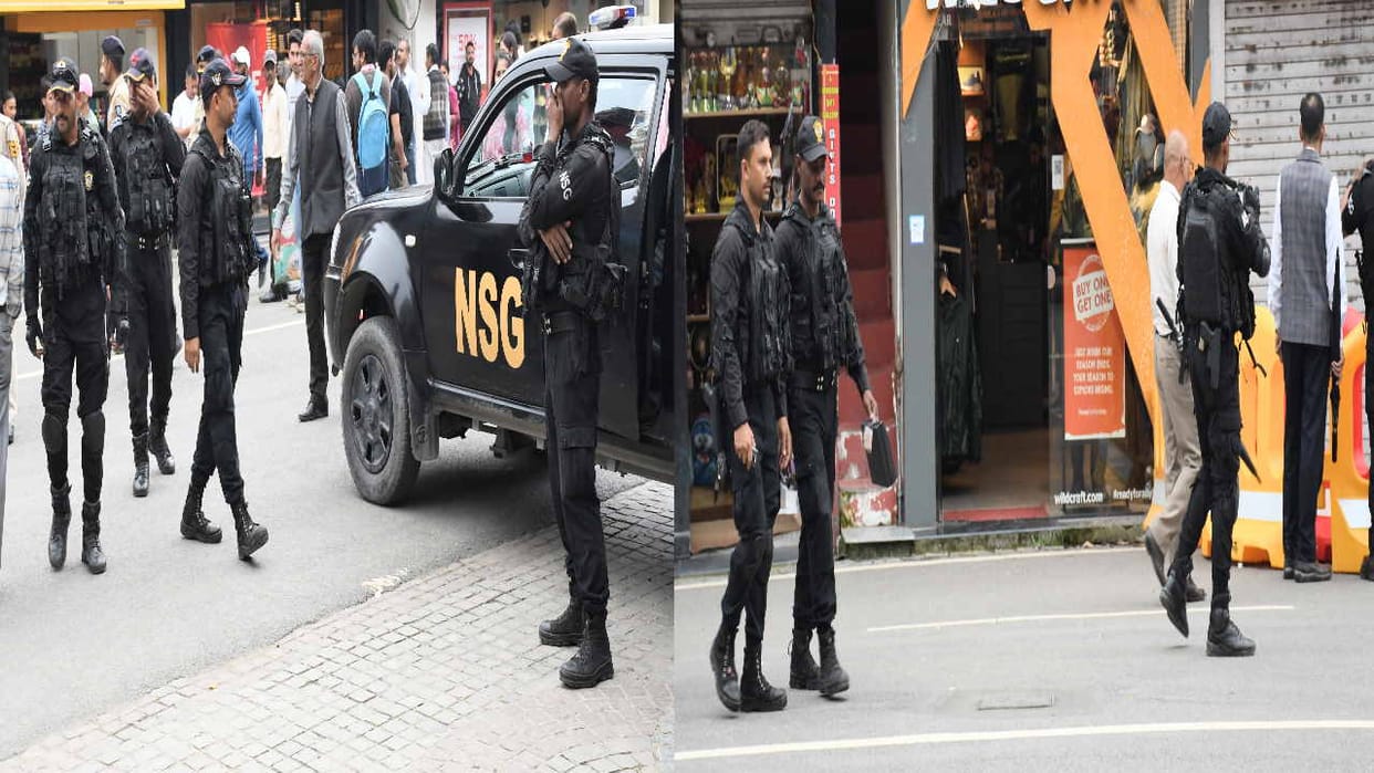 shimla blast site remained sealed for the second day, the NSG team continued to investigate