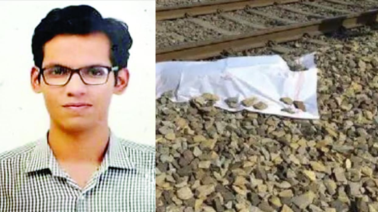 Ujjain: Dead body of a young man found on railway track after leaving home