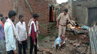 Girl dies due to wall collapse during rain in shahjahanpur