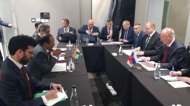 NSA Doval and top Russian official discuss India Russia cooperation on security economy in South Africa