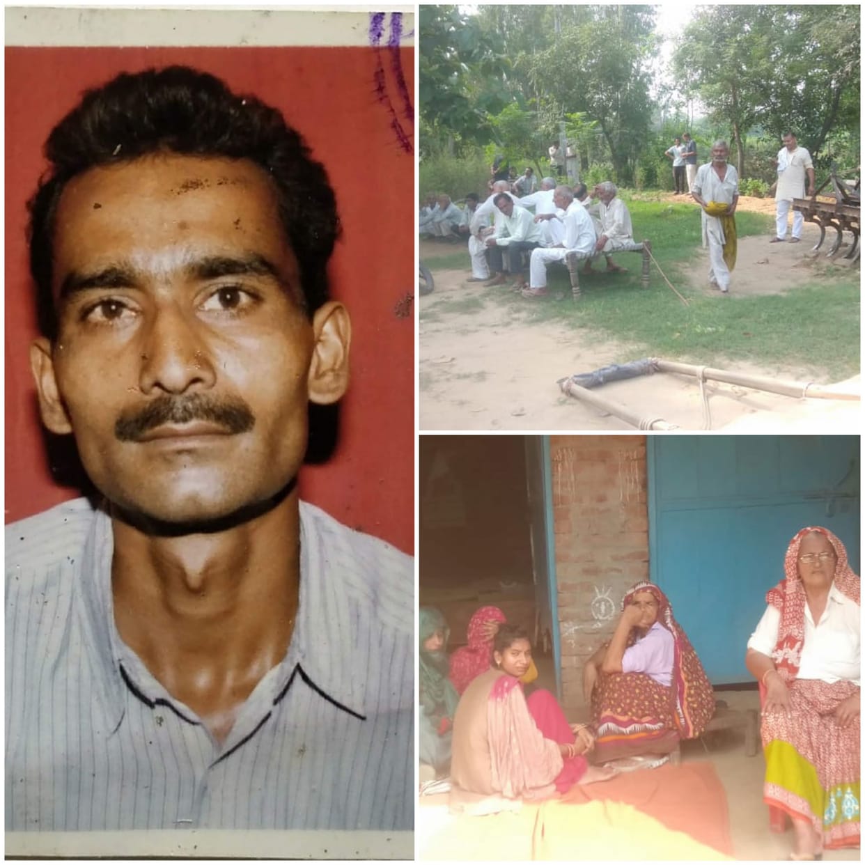 Muzaffarnagar: farmer sleeping in his house killed with a sharp weapon