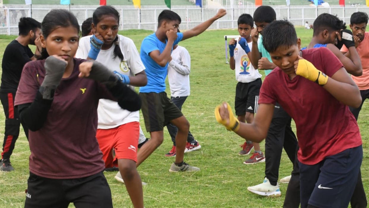 Girls Olympic Championship 2023 : Joint event of Amar Ujala and UP Olympic Association