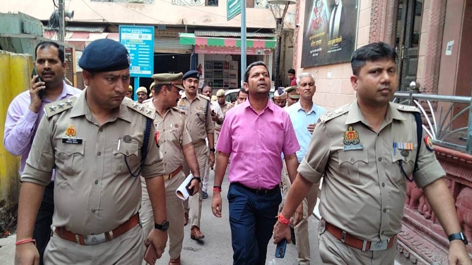 In view of visit of CM Yogi Adityanath in Mathura administration busy in preparation