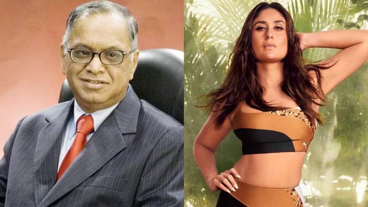 Infosys Co Founder Narayana Murthy Video went Viral Said Kareena Kapoor Ingnored Fans in Flight