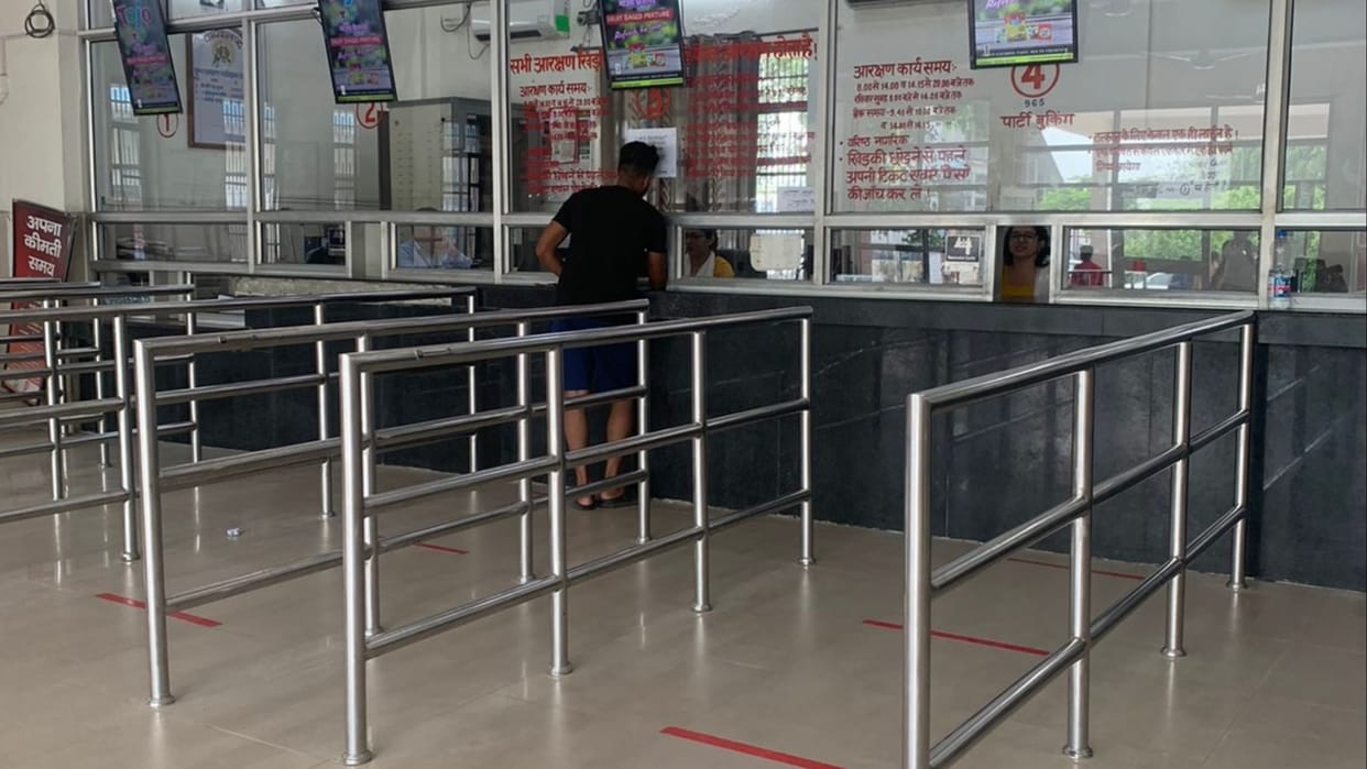 IRCTC website down, additional booking counter opened at Ambala Railway station