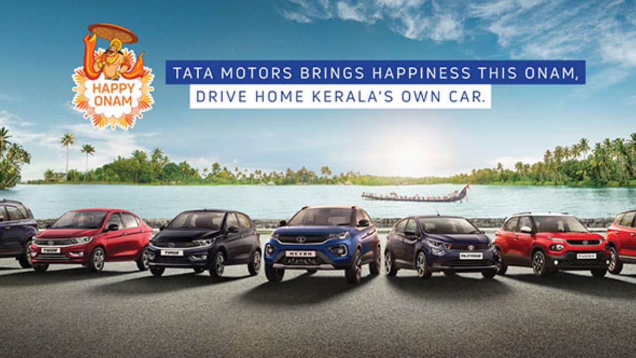 tata motors is offering huge discounts on the occasion of Onam, tata tiago tigor ev punch nexon ev altroz
