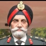 सेवानिवृत्त वीरचक्र विजेता ब्रिगेडियर बलजीत सिंह गिल।