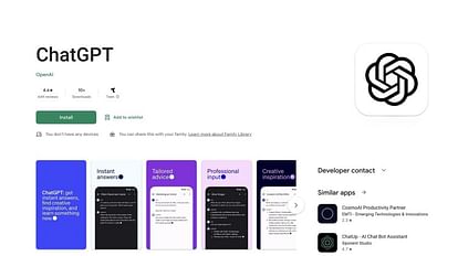 ChatGPT Android App Now Available in India how Download and use on Android