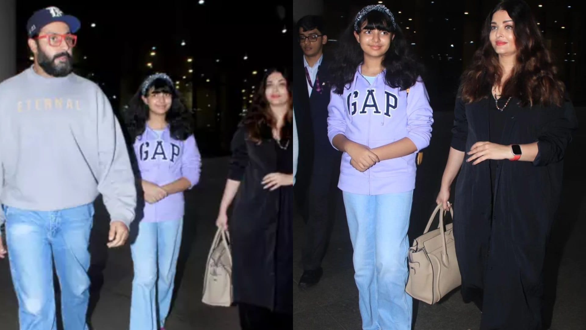 Fashion aaradhya bachchan daughter of abhishek bachchan and Aishwarya Rai take expensive bag